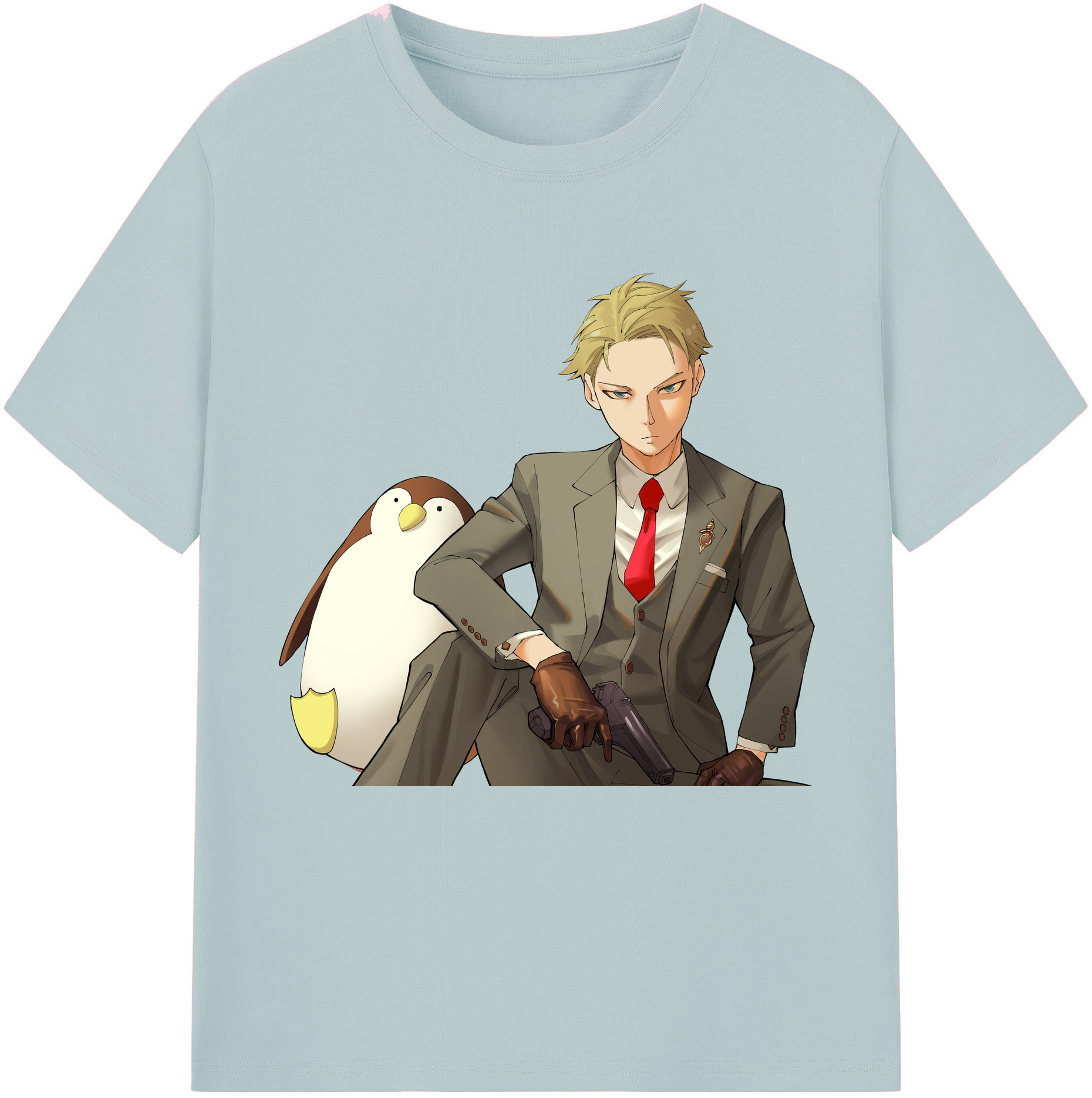 （画像用） SPY×FAMILY间谍家家酒 綿100％半袖Tシャツ（フロントプリント）